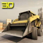 loader 3d: excavator operator android application logo